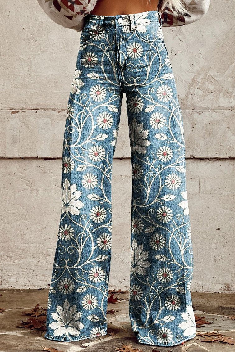 Boho Vintage Spodnie Luna – Wolność z charakterem