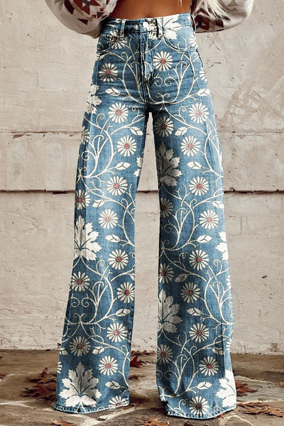 Boho Vintage Spodnie Luna – Wolność z charakterem