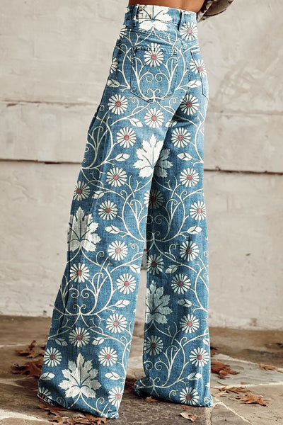Boho Vintage Spodnie Luna – Wolność z charakterem